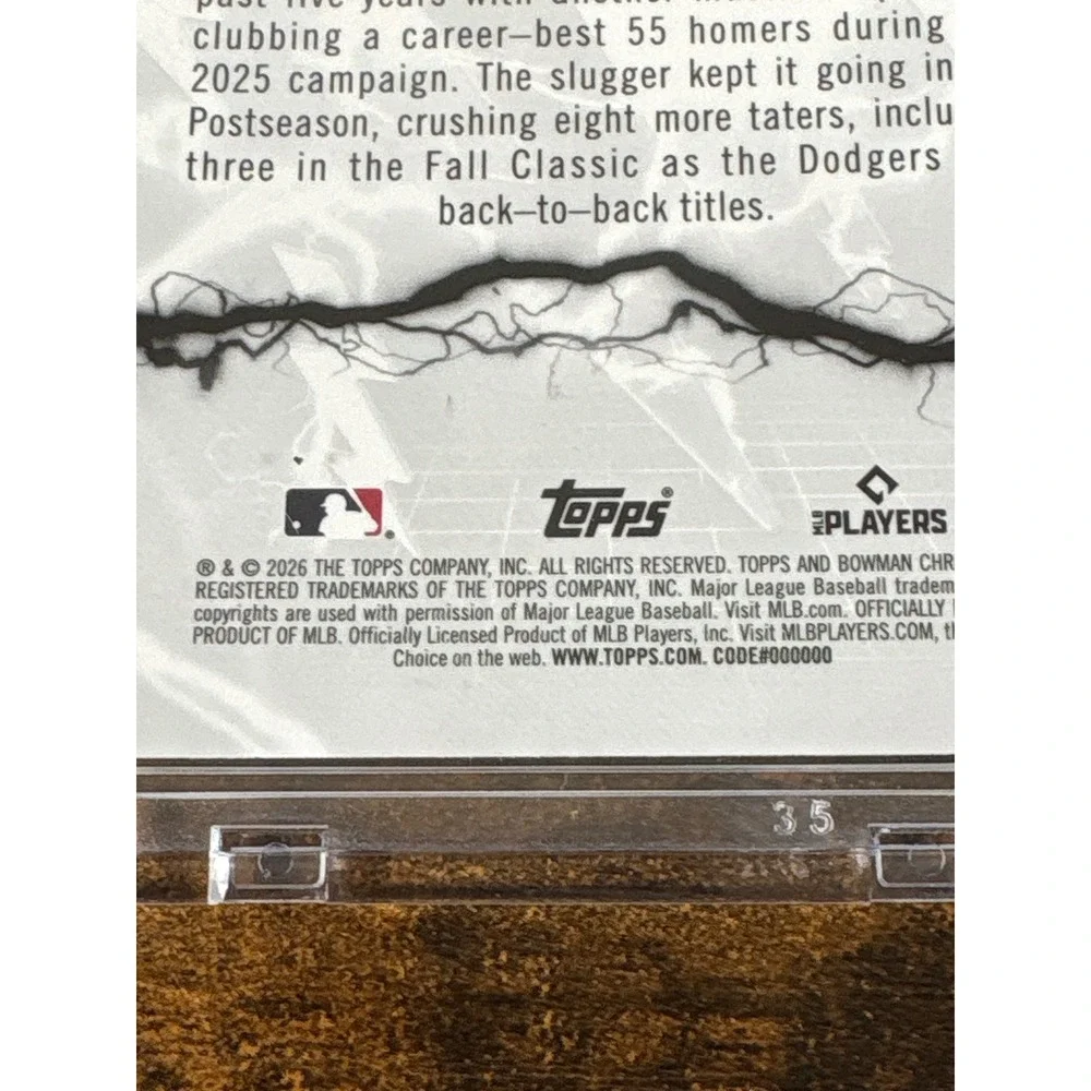 2026 Bowman Chrome Shohei Ohtani Electric Sluggers ES-18 Los Angeles Dodgers